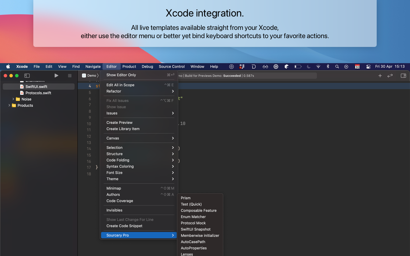 Xcode integration